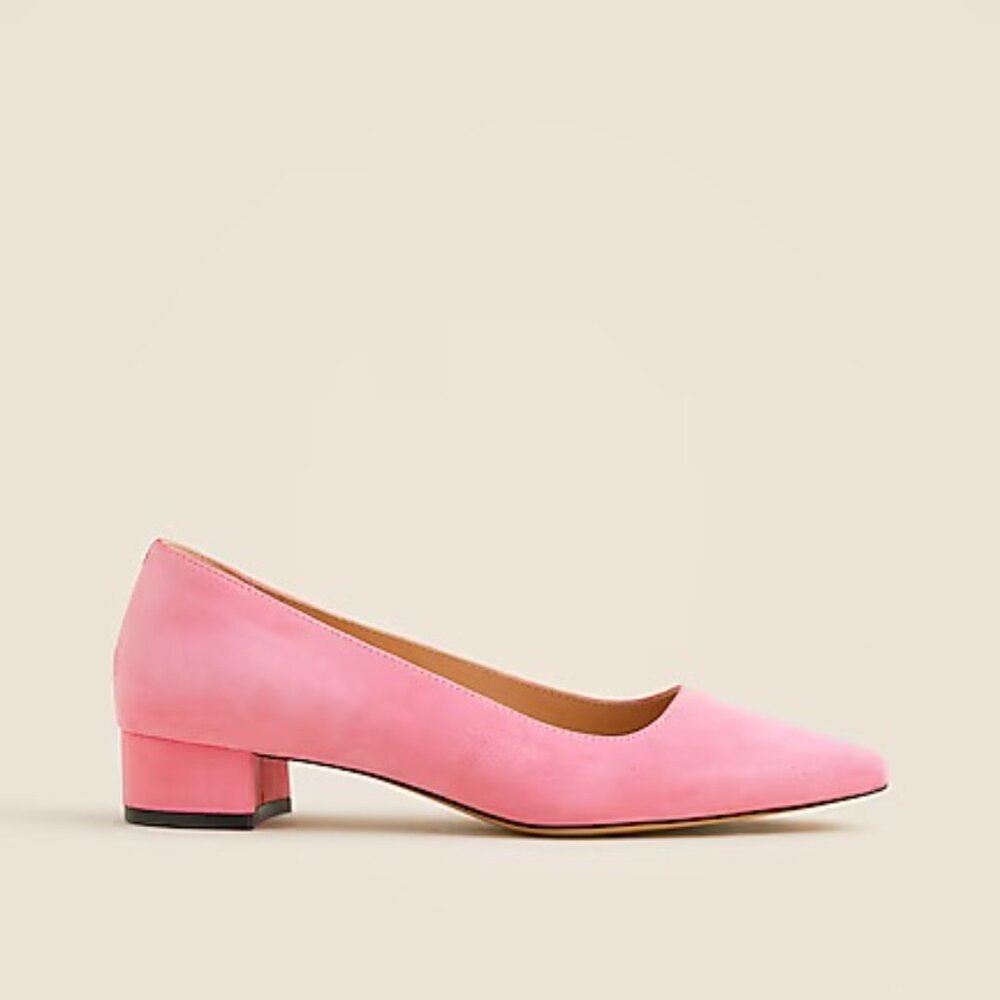 J Crew pointed toe pumps in suede - Picture 3 of 4